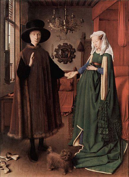 Jan Van Eyck Arnolfini Hochzeit Norge oil painting art